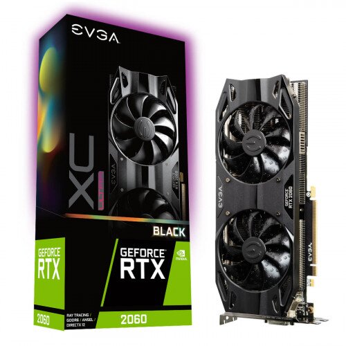 EVGA GeForce RTX 2060 XC Ultra Black Gaming Graphics Card