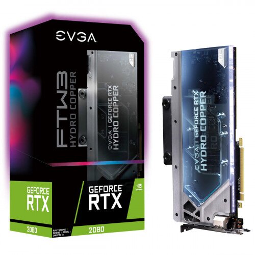 EVGA GeForce RTX 2080 FTW3 ULTRA Hydro Copper Gaming Graphics Card