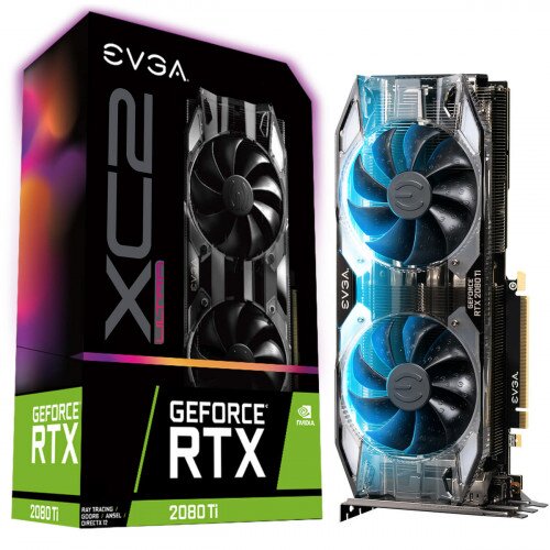 EVGA GeForce RTX 2080 Ti XC2 Ultra Overlocked Gaming Graphics Card