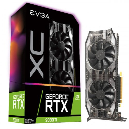 EVGA GeForce RTX 2080 Ti XC GAMING, 11GB GDDR6, Dual HDB Fans & RGB LED