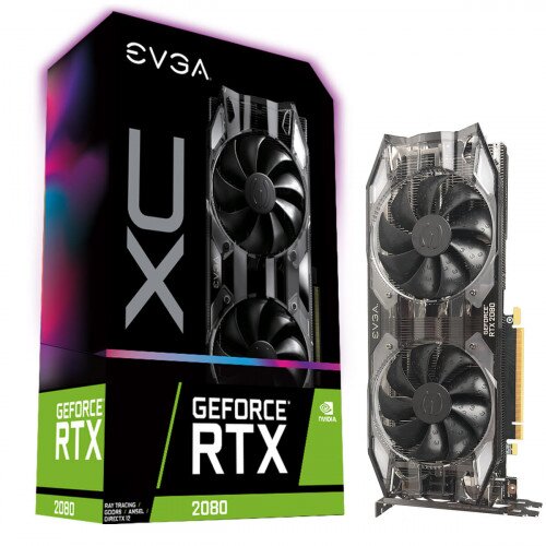 EVGA GeForce RTX 2080 XC GAMING, 8GB GDDR6, Dual HDB Fans & RGB LED Graphics Card