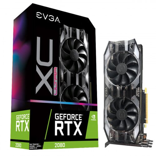 EVGA GeForce RTX 2080 XC ULTRA GAMING, 8GB GDDR6, Dual HDB Fans & RGB LED Graphics Card