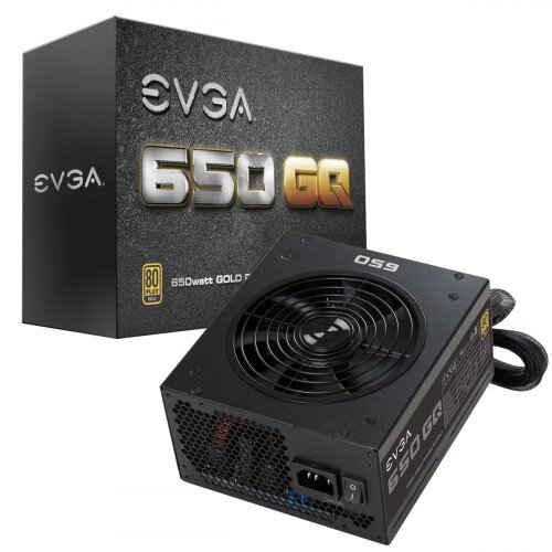 EVGA GQ 80+ Gold Semi Modular Power Supply - 650w