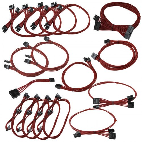 EVGA GS/PS (850/1050/1000) Power Supply Cable Set (Individually Sleeved)