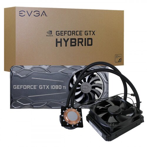 EVGA GTX 1080 Ti FTW3 Hybrid Waterblock Cooler, Cooling