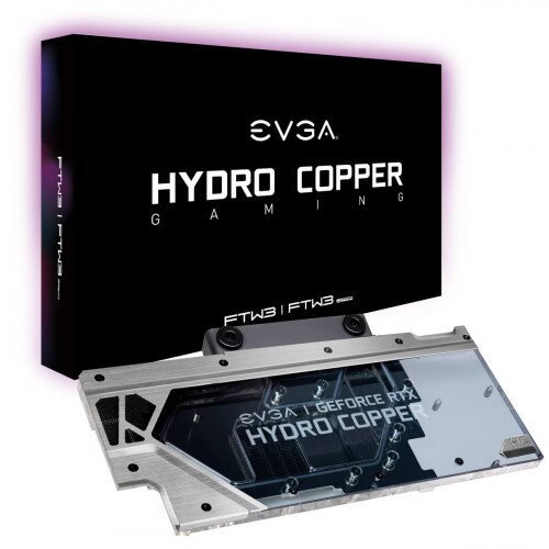 EVGA Hydro Copper Waterblock for EVGA GeForce RTX 2080 FTW3, RGB