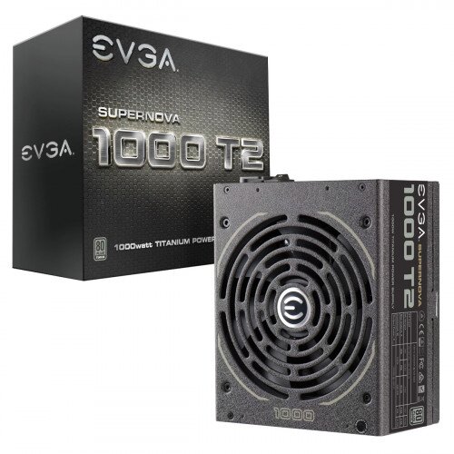 EVGA SuperNOVA T2 80+ Titanium Fully Modular Power Supply - 1000W