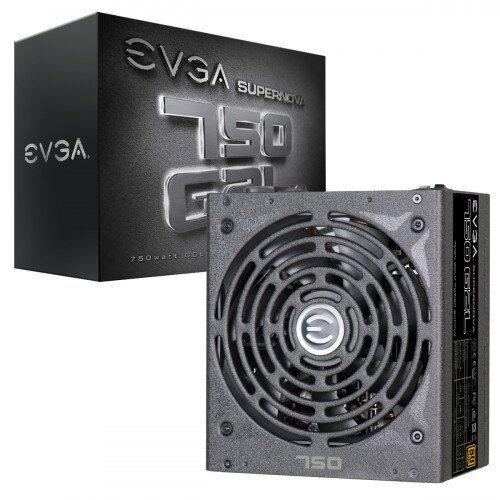 EVGA Supernova G2L, 80 Plus Gold, Fully Modular, White LED, Power Supply - 750W