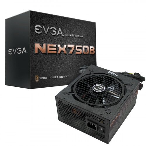 EVGA SuperNOVA 750 B1, 80+ Bronze 750W, Semi Modular Power Supply
