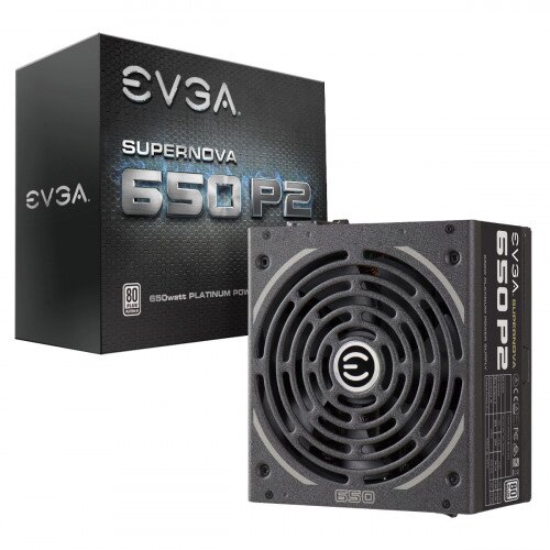 EVGA SuperNOVA P2 80+ Platinum Fully Modular Power Supply - 650W