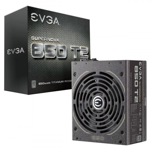 EVGA SuperNOVA T2 80+ Titanium Fully Modular Power Supply - 850W