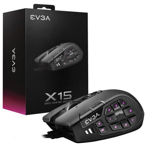 EVGA X15 Wired MMO Gaming Mice