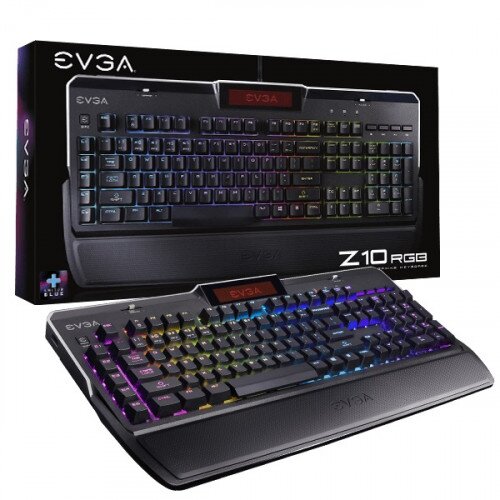 EVGA Z10 RGB Gaming Keyboard - Mechanical Brown Switches
