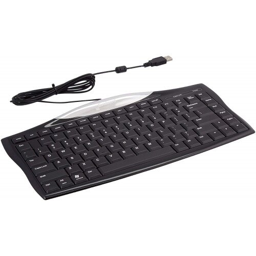 Evoluent Essentials Full Featured Compact Wired Keyboard
