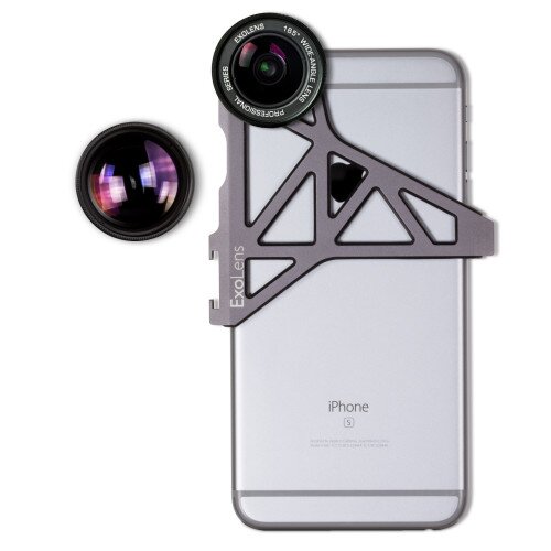 ExoLens Super-Wide + Tele Kit for iPhone 6 Plus/6s Plus