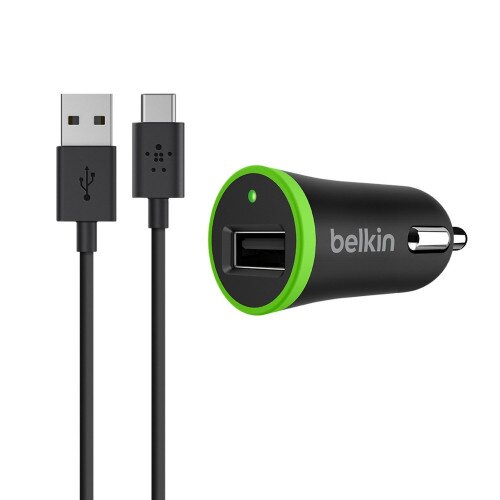 Belkin USB-C to USB-A Cable with Universal Car Charger (USB Type-C)