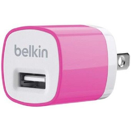 Belkin MIXIT Home Charger for iPhone 6, iPhone 6 Plus, iPhone 5/5s (5 Watt/1 Amp) - Pink