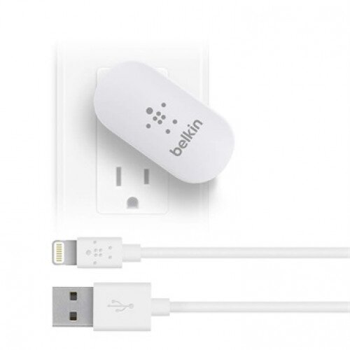 Belkin Swivel Charger + Lightning ChargeSync Cable (10 Watt/2.1 Amp)