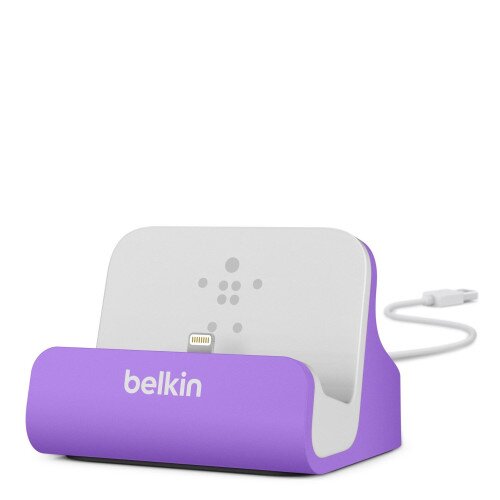 Belkin MIXIT Lightning ChargeSync Dock - Purple
