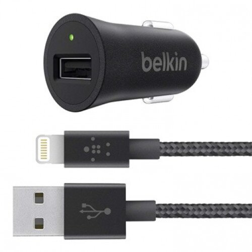Belkin Universal Car Charger with Lightning Cable