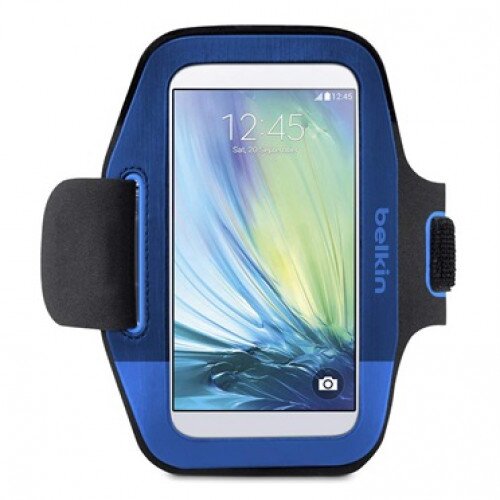 Belkin Sport-Fit Armband for Galaxy S6 - Blueprint/Marina
