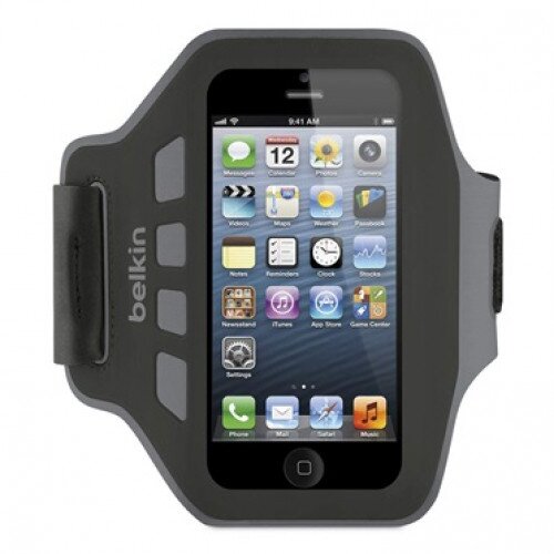 Belkin Ease-Fit Armband for iPhone 5/5s and iPhone SE - Blacktop