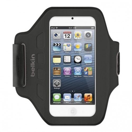 Belkin Ease-Fit Armband for iPod Touch 5th Gen - Blacktop