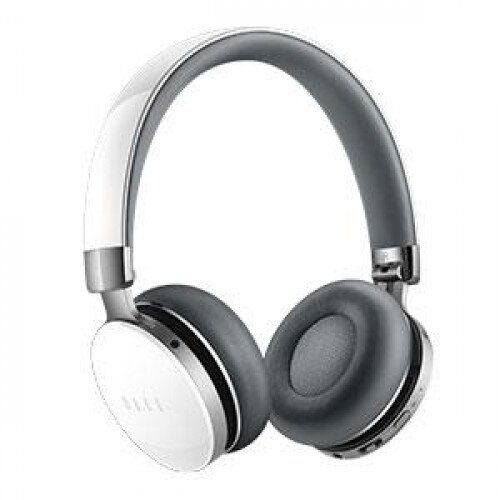 FIIL CANVIIS Bluetooth Wireless Noise Cancelling On-Ear Headphones - High Gloss White