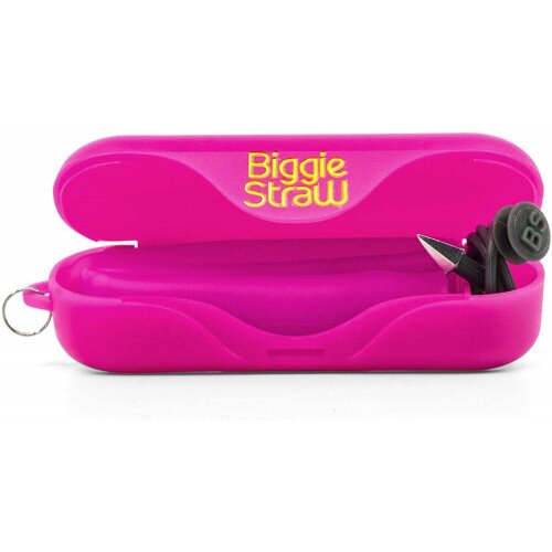 FinalStraw Reusable BiggieStraw - EELectric Pink