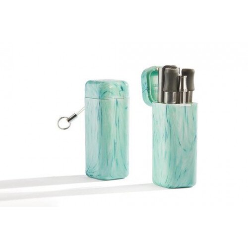 FinalStraw Reusable Drinking Straw with Case - Silver - Seal the Deal Teal Tie-Dye