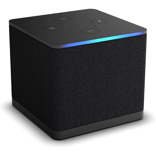 Amazon Fire TV Cube (3rd Gen) Hands-free Streaming Device with Alexa, Wi-Fi 6E, 4K Ultra HD