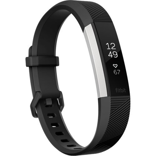 Fitbit Alta HR Fitness Wristband - Black - Large