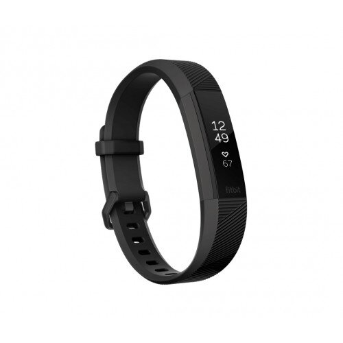 Fitbit Alta HR Fitness Wristband - Special Edition - Black / Gunmetal - Large