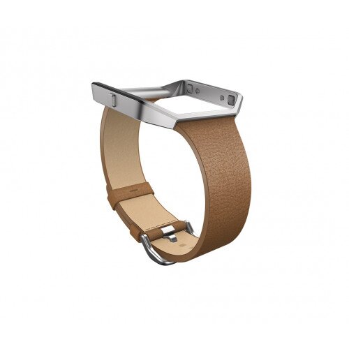 Fitbit Blaze Leather Band + Frame - Camel - Slim - Small