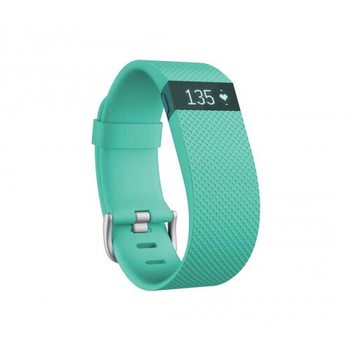 Fitbit Charge HR Heart Rate and Activity Tracker + Sleep Wristband - Teal - Large