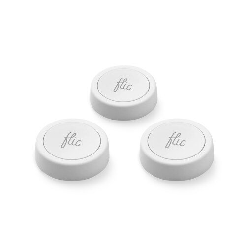 Flic 2 Smart Button - 3 Pack - White