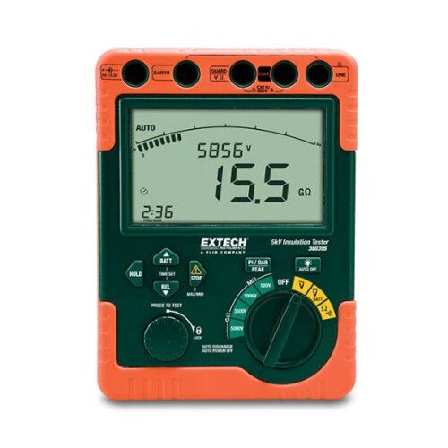 FLIR Extech 380395 High Voltage Digital Insulation Tester (110V)