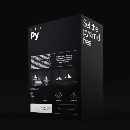 Buy Flyte Py Levitating Pyramid - White (with light) - White online in ...