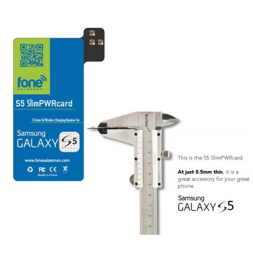 Fonesalesman S5 SlimPWRcard for Samsung Galaxy S5