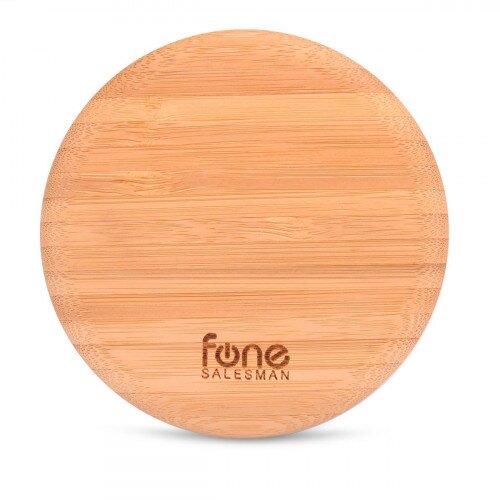 Fonesalesman WoodPuck: Bamboo Edition Wireless Charger
