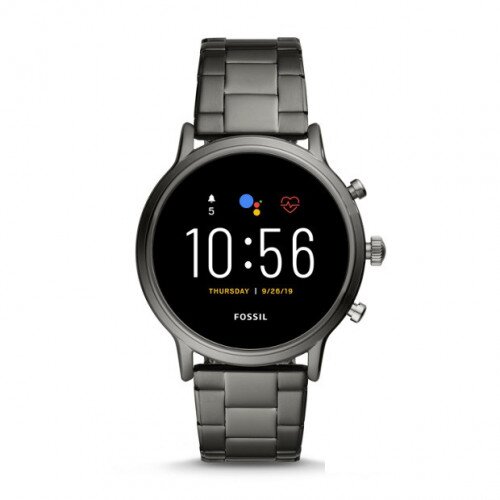 Fossil Gen 5 Smartwatch The Carlyle HR - Smoke Stainless Steel
