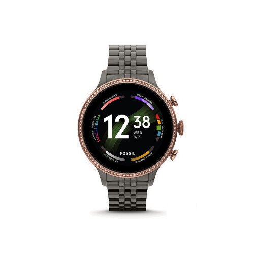Fossil Gen 6 Smartwatch Rose Gold-Tone Stainless Steel