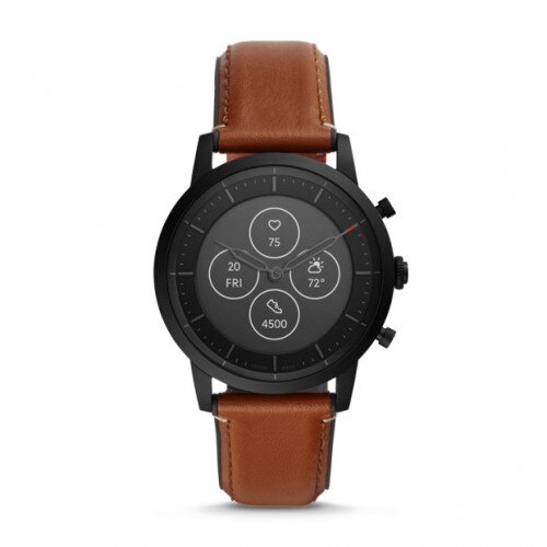 Fossil Hybrid Smartwatch HR Collider - Tan Leather