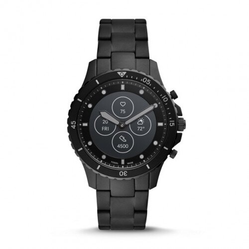 Fossil Hybrid Smartwatch HR FB-01 - Black Stainless Steel