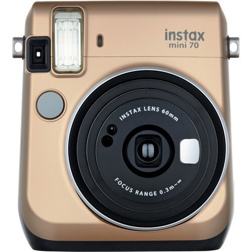 Fujifilm Instax mini 70 Instant Camera - Gold