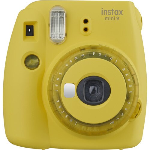 Fujifilm Instax Mini 9 Instant Camera - Clear Yellow