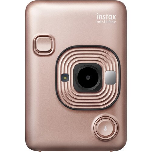 Fujifilm Instax Mini LiPlay Instant Camera - Blush Gold
