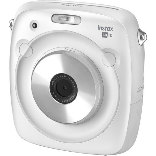 Fujifilm Instax SQUARE SQ10 Hybrid Instant Camera - White