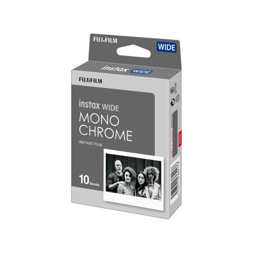 Fujifilm Instax Wide Instant Film - Monochrome - 10 Sheets