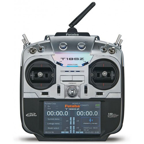 Futaba 18SZ 18-Channel 2.4GHz Computer Radio FASSTest, FASST, T‑FHSS, S‑FHSS, FHSS System - 18SZH